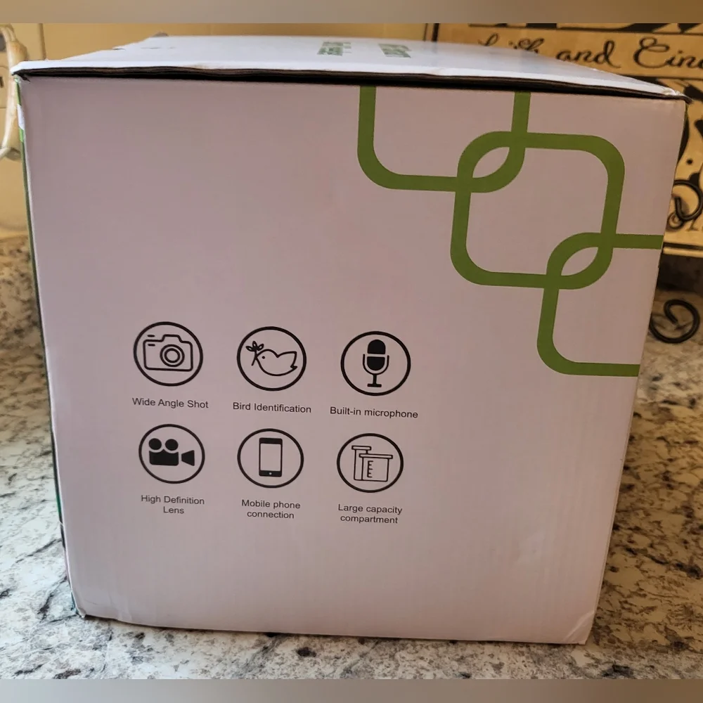 WiFi Smart Bird Feeder with Camera & Night Vision